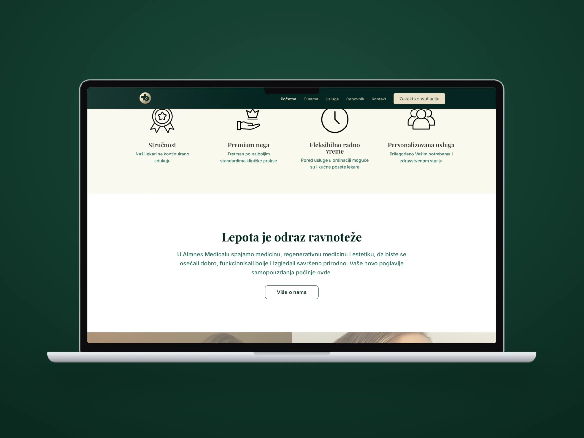 Healthcare Solutions screen 2