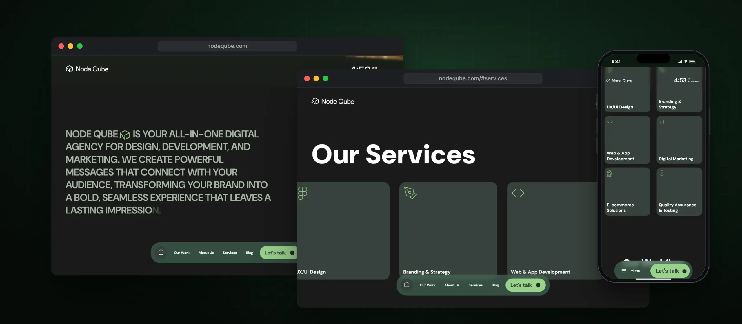 NodeQube product graphic