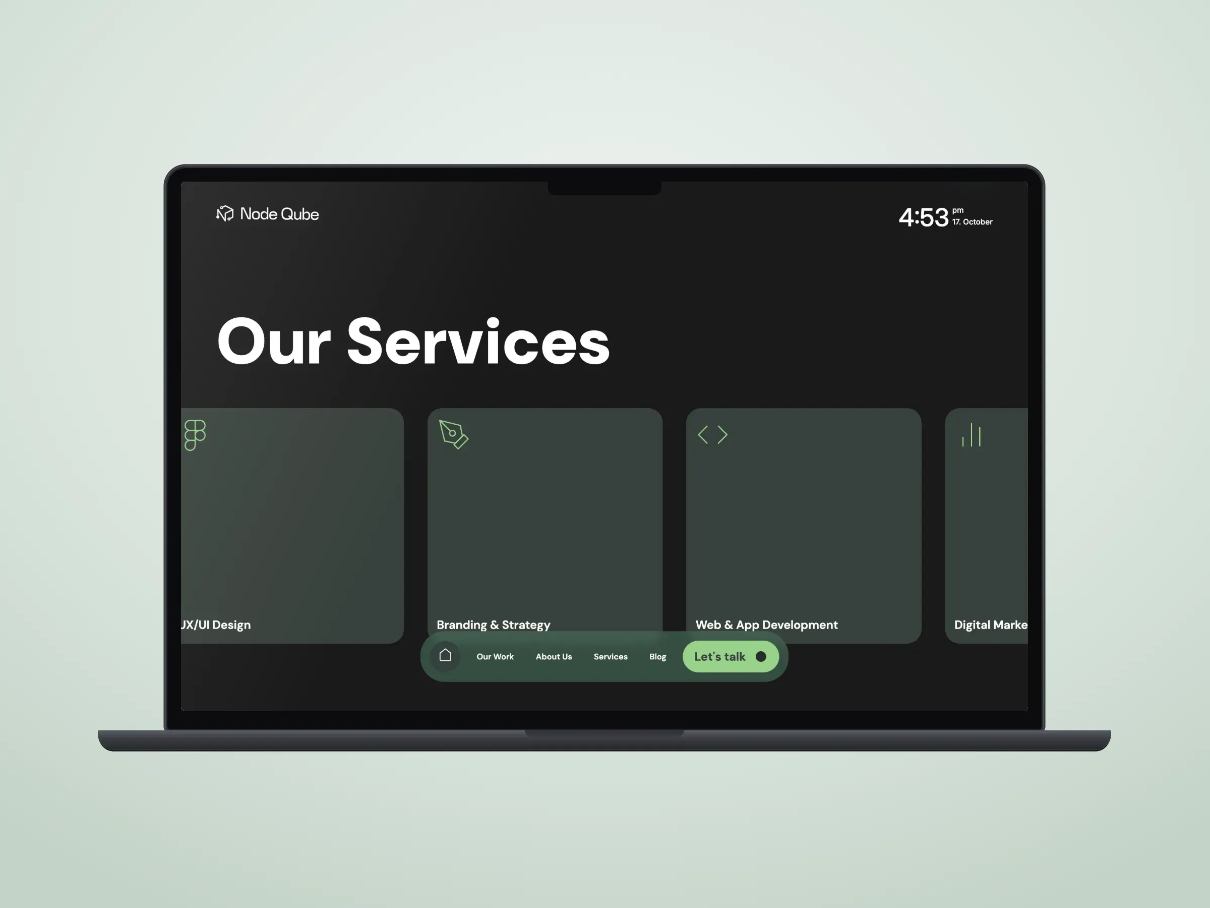 NodeQube screen 2